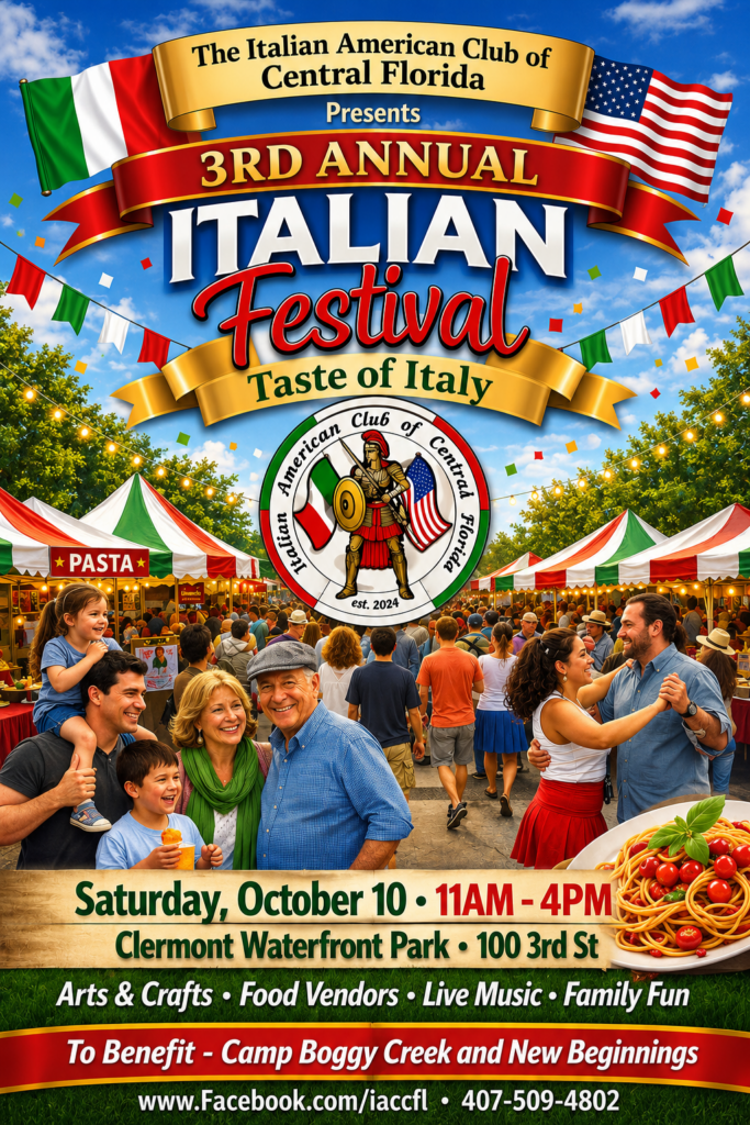 2026 italian festival | New Beginnings of Central Florida | NBCFL.org